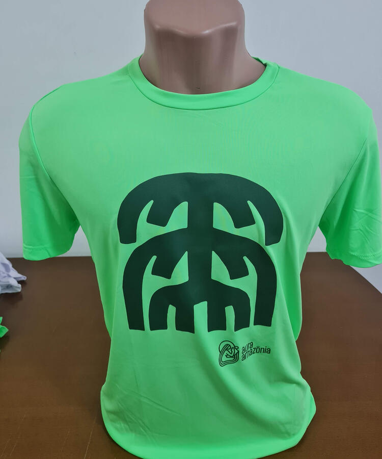 Camiseta Dry Fit Poliamida em Silk Screen