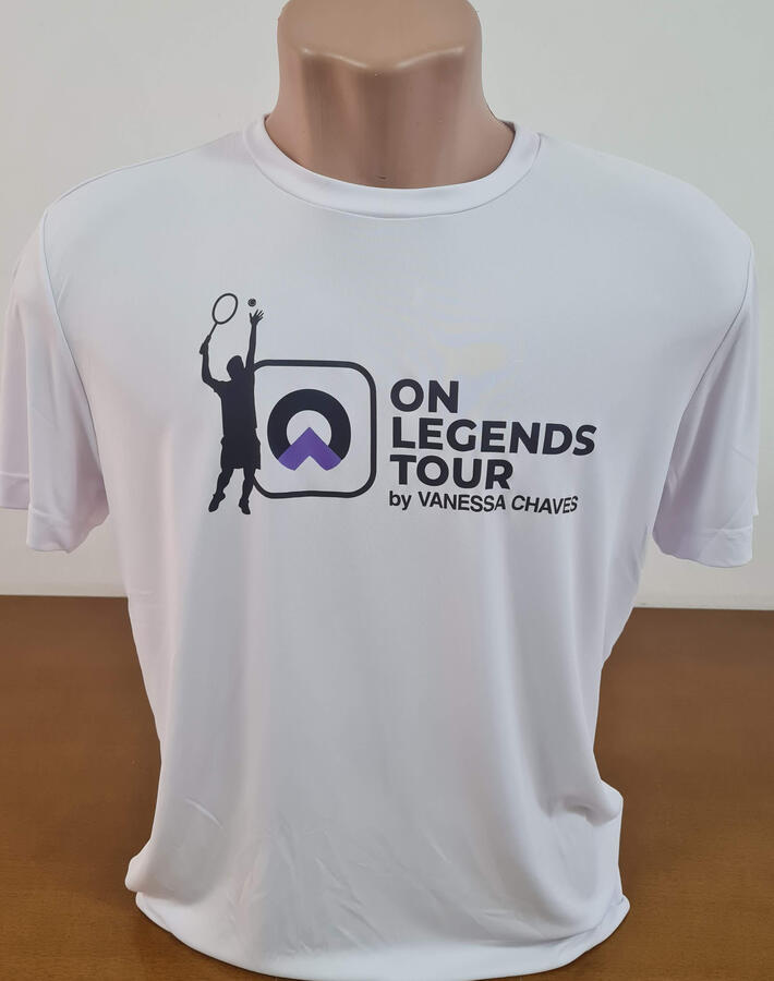 Camiseta Dry Fit Poliamida em DTF