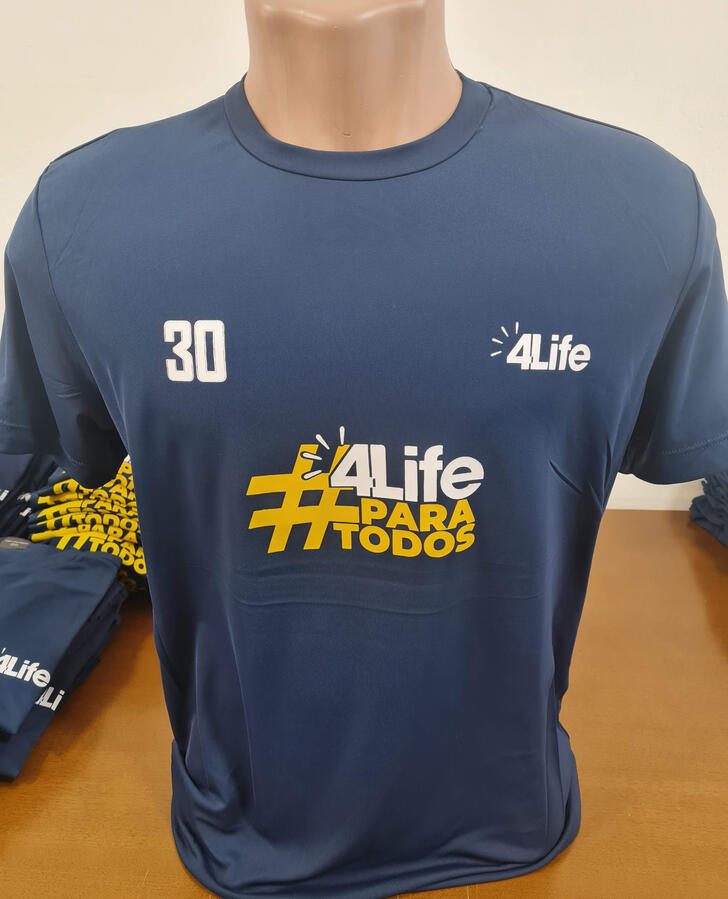 Camiseta Dry Fit Poliamida em Silk Screen