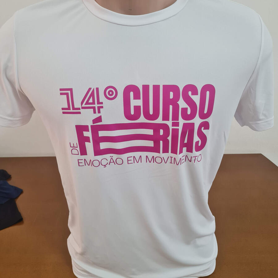 Camiseta Dry Fit Poliamida em DTF